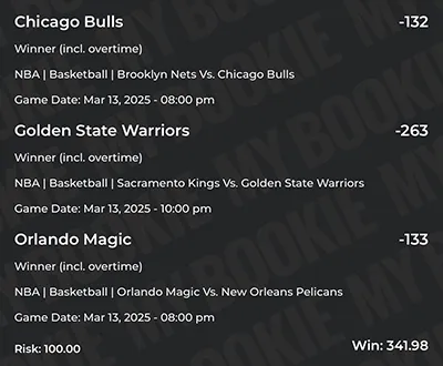 Parlay P Money Team Wins