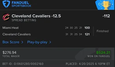 Parlay P Money Team Wins
